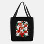 White Rabbit Rose-None-Basic Tote-Bag-Vallina84