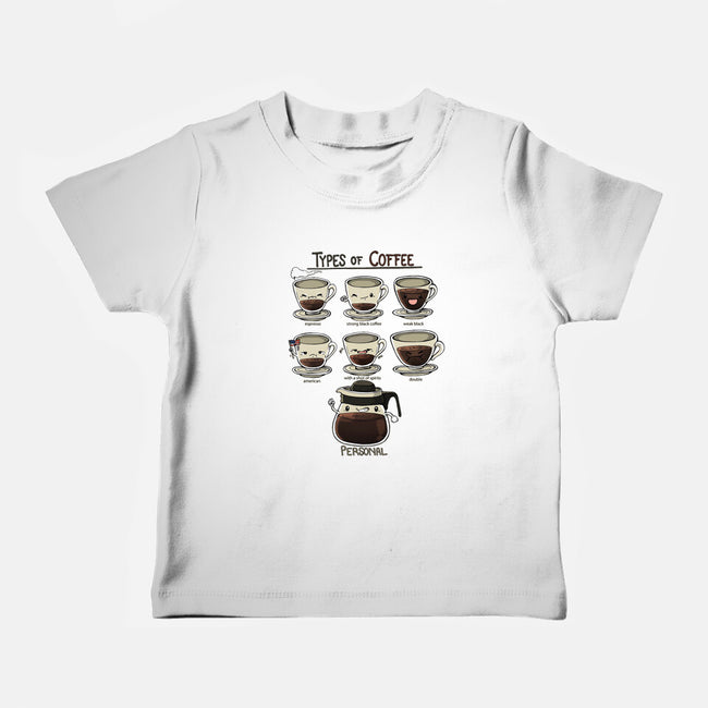 Type Of Coffee-Baby-Basic-Tee-Vallina84