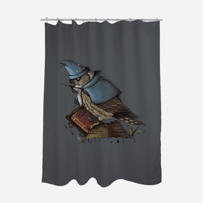 Merlin Bird-None-Polyester-Shower Curtain-Vallina84