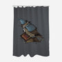 Merlin Bird-None-Polyester-Shower Curtain-Vallina84