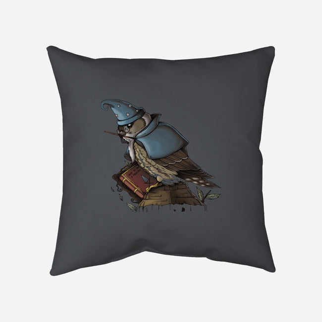 Merlin Bird-None-Removable Cover-Throw Pillow-Vallina84