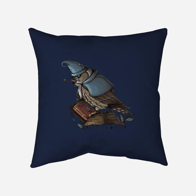 Merlin Bird-None-Removable Cover-Throw Pillow-Vallina84