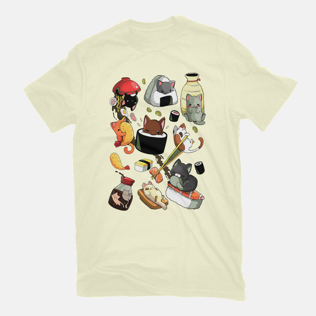 Sushi Kittens-Mens-Basic-Tee-Vallina84