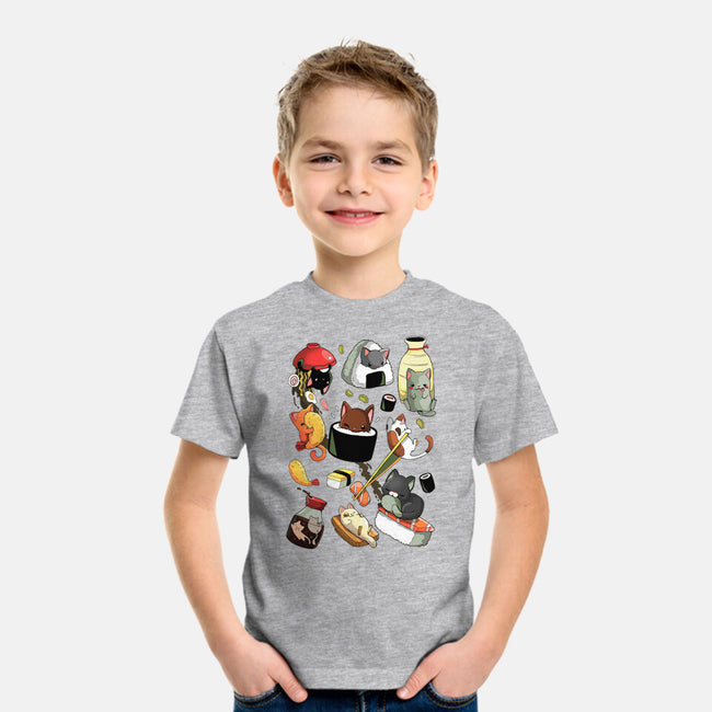 Sushi Kittens-Youth-Basic-Tee-Vallina84