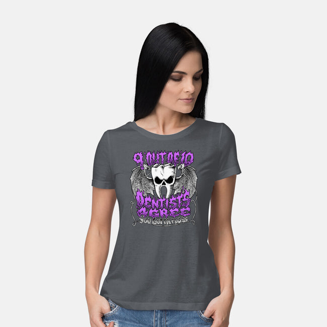 You Gotta Floss-Womens-Basic-Tee-Aarons Art Room