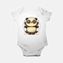 Vitruvian Panda-Baby-Basic-Onesie-koalastudio