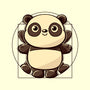 Vitruvian Panda-None-Glossy-Sticker-koalastudio