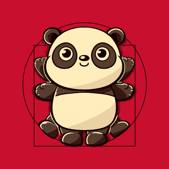 Vitruvian Panda-Cat-Basic-Pet Tank-koalastudio