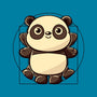 Vitruvian Panda-None-Glossy-Sticker-koalastudio