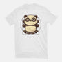 Vitruvian Panda-Womens-Basic-Tee-koalastudio