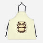 Vitruvian Panda-Unisex-Kitchen-Apron-koalastudio