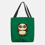 Vitruvian Panda-None-Basic Tote-Bag-koalastudio