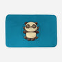 Vitruvian Panda-None-Memory Foam-Bath Mat-koalastudio