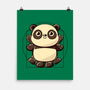 Vitruvian Panda-None-Matte-Poster-koalastudio