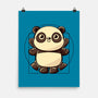 Vitruvian Panda-None-Matte-Poster-koalastudio