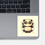 Vitruvian Panda-None-Glossy-Sticker-koalastudio