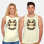 Vitruvian Panda-Unisex-Basic-Tank-koalastudio