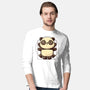 Vitruvian Panda-Mens-Long Sleeved-Tee-koalastudio