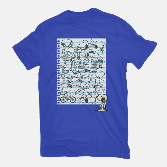 Doodle Beagle-Youth-Basic-Tee-Xentee