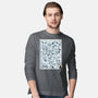 Doodle Beagle-Mens-Long Sleeved-Tee-Xentee