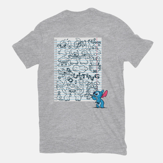 Doodle Alien-Mens-Basic-Tee-Xentee