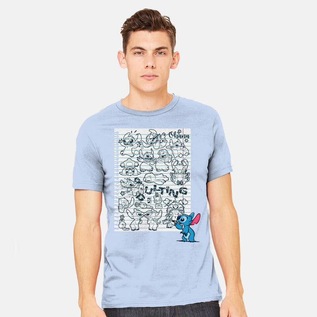 Doodle Alien-Mens-Heavyweight-Tee-Xentee