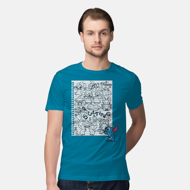 Doodle Alien-Mens-Premium-Tee-Xentee