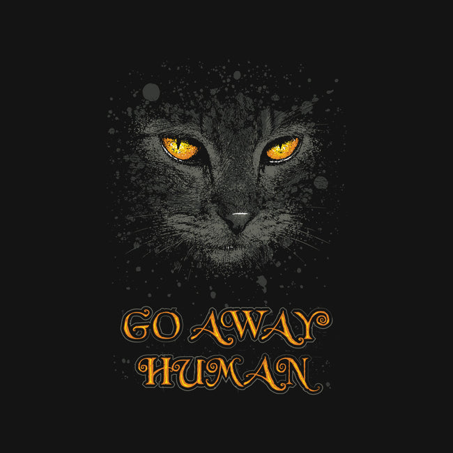 Go Away Human-Cat-Basic-Pet Tank-Tronyx79