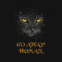 Go Away Human-None-Beach-Towel-Tronyx79