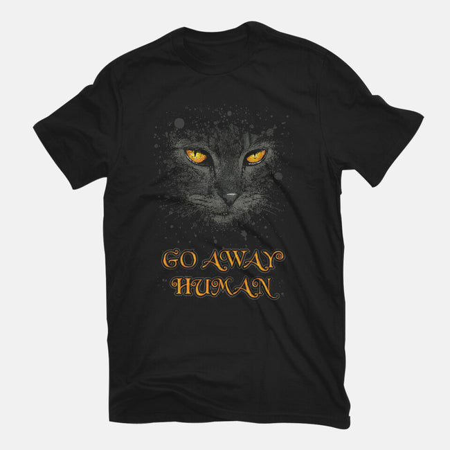 Go Away Human-Mens-Heavyweight-Tee-Tronyx79