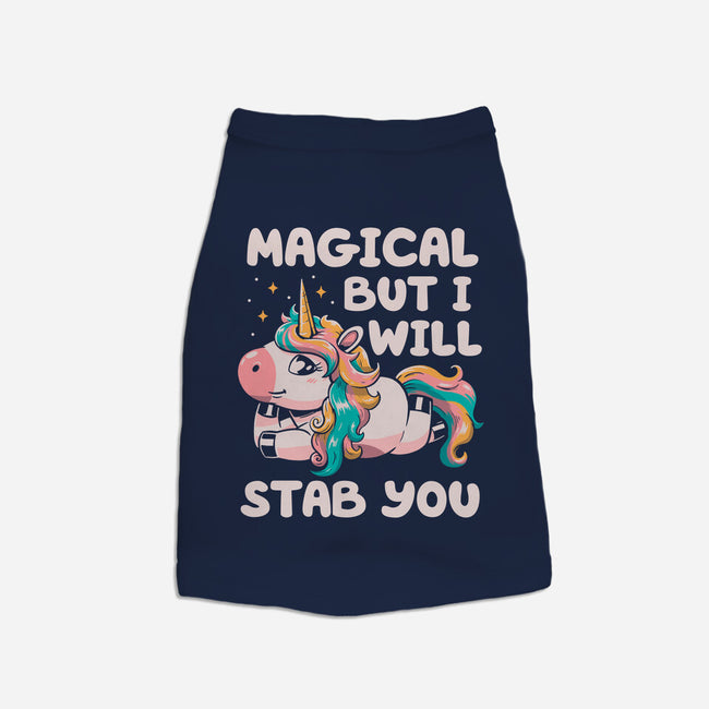 Magical But Will Stab You-Cat-Basic-Pet Tank-koalastudio