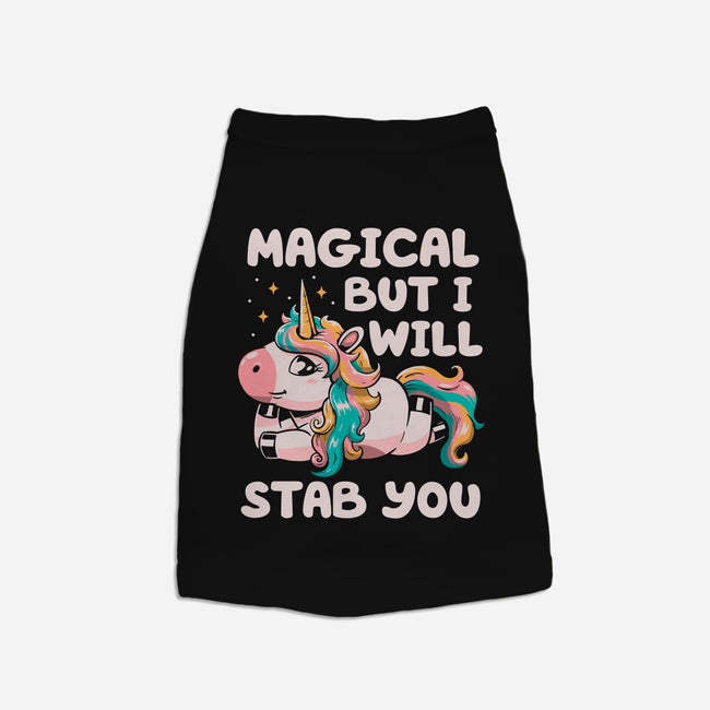 Magical But Will Stab You-Dog-Basic-Pet Tank-koalastudio