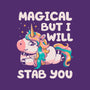 Magical But Will Stab You-None-Beach-Towel-koalastudio