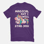 Magical But Will Stab You-Womens-Fitted-Tee-koalastudio