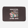 Magical But Will Stab You-None-Memory Foam-Bath Mat-koalastudio