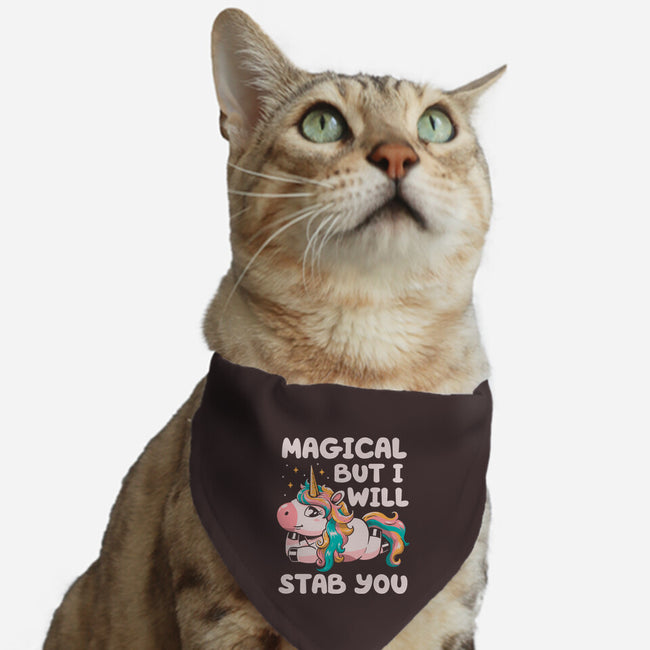 Magical But Will Stab You-Cat-Adjustable-Pet Collar-koalastudio