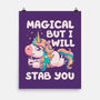 Magical But Will Stab You-None-Matte-Poster-koalastudio