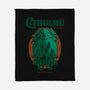 Cthulhu Magazine-None-Fleece-Blanket-Hafaell