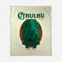 Cthulhu Magazine-None-Fleece-Blanket-Hafaell