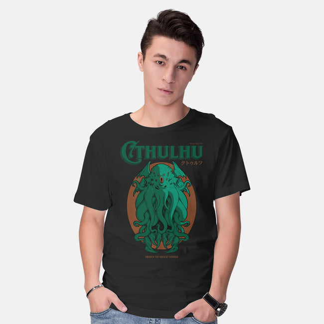 Cthulhu Magazine-Mens-Basic-Tee-Hafaell