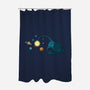 A Space Trap-None-Polyester-Shower Curtain-sachpica