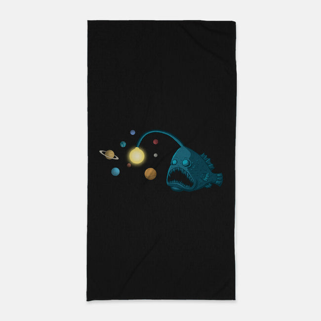 A Space Trap-None-Beach-Towel-sachpica