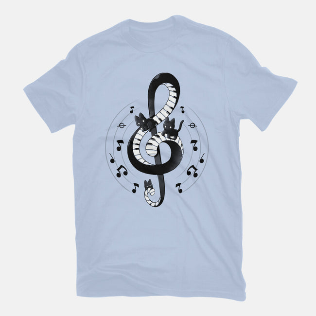 Violin Key Kittens-Mens-Heavyweight-Tee-Vallina84