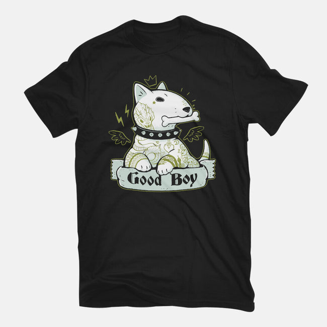 Bull Terrier Tattoo-Youth-Basic-Tee-xMorfina