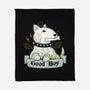 Bull Terrier Tattoo-None-Fleece-Blanket-xMorfina