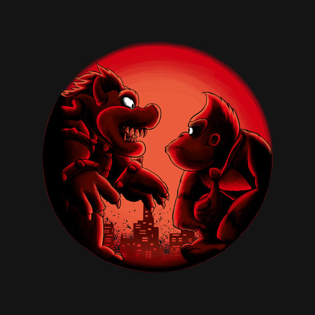 Koopa Vs Kong-None-Glossy-Sticker-rmatix