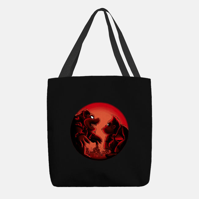 Koopa Vs Kong-None-Basic Tote-Bag-rmatix