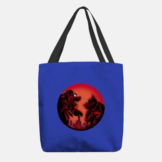 Koopa Vs Kong-None-Basic Tote-Bag-rmatix