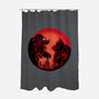 Koopa Vs Kong-None-Polyester-Shower Curtain-rmatix