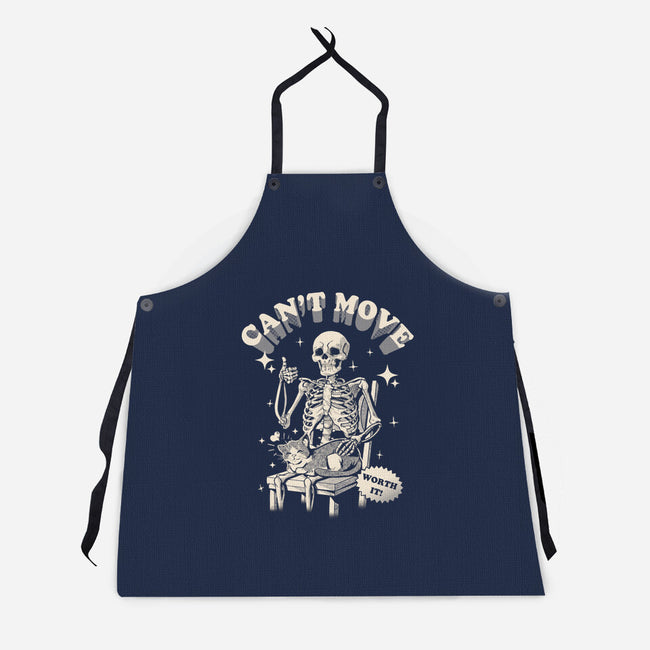 Can't Move-Unisex-Kitchen-Apron-Gazo1a